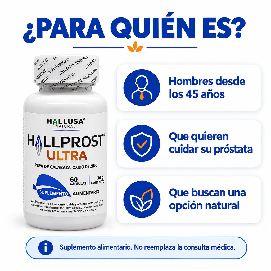 Apoya tu próstata y recupera tus noches tranquilas