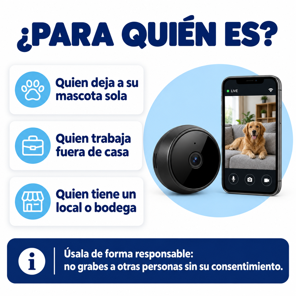 Mira tu casa en vivo desde el celular, estés donde estés